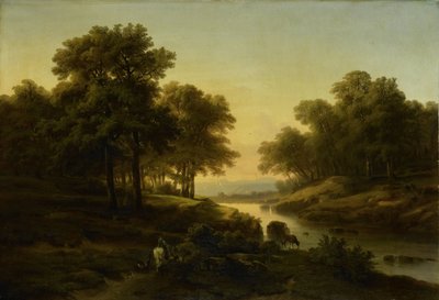風景 作： Alexandre Calame