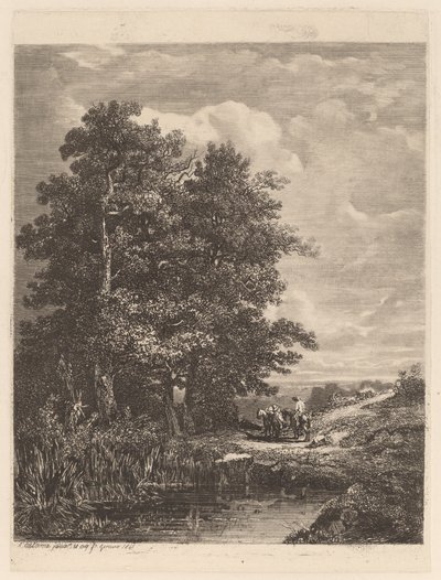 池のライダー 作： Alexandre Calame