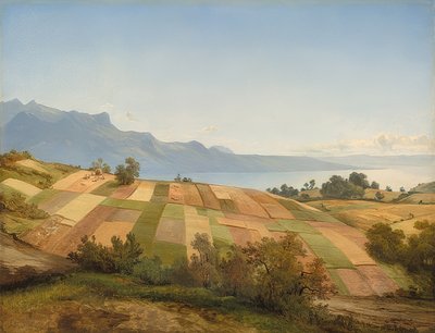 スイスの風景。 1830年頃 作： Alexandre Calame
