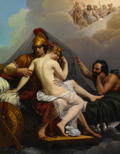 火星と金星、バルカンに驚かされる 作： Alexandre Charles Guillemot