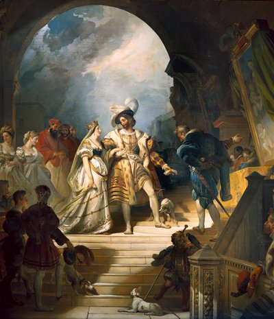 フランシスI 作： Alexandre Evariste Fragonard