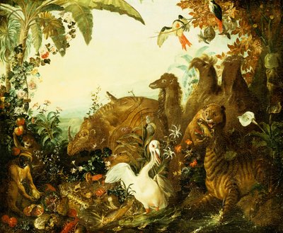 アフリカの寓話 作： Alexandre Francois Desportes