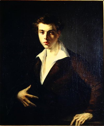 自画像 作： Alexandre Francois Xavier Sigalon