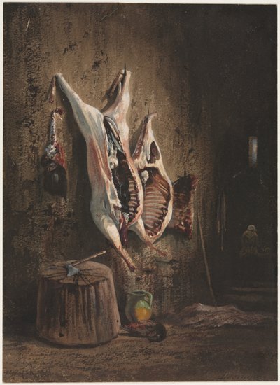 枝肉 作： Alexandre Gabriel Decamps