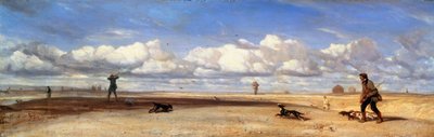ダックハンター、1843年。 作： Alexandre Gabriel Decamps