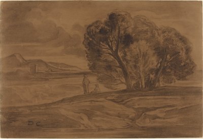 東洋の風景 作： Alexandre Gabriel Decamps