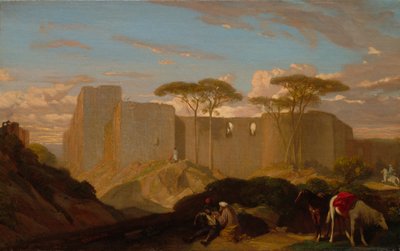 善きサマリア人、c。 1842年。 作： Alexandre Gabriel Decamps