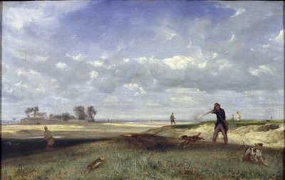 狩り、1847 作： Alexandre Gabriel Decamps