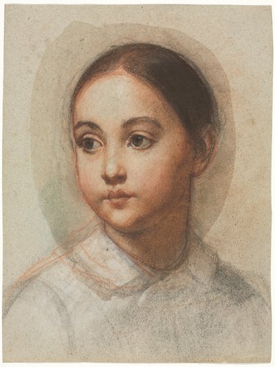若い女の子の頭 作： Alexandre Hesse