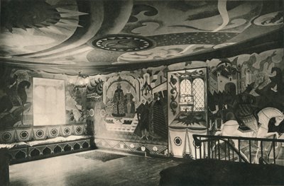 ホールの装飾、c1927 作： Alexandre Jacovleff