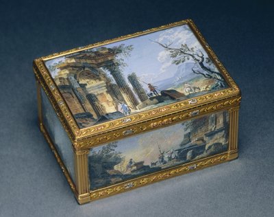 長方形の箱、1840-50年頃 作： Alexandre Leferre