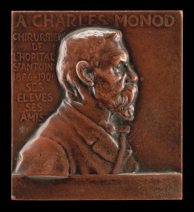 アレクサンドル シャルル モノー、1843 年から 1921 年、ロピタル ド サン アントワーヌの外科医 [表]、c. 1906年。 作： Alexandre Louis Marie Charpentier