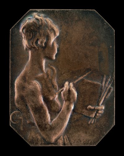 絵画 絵画 [表側]、1897 年。 作： Alexandre Louis Marie Charpentier