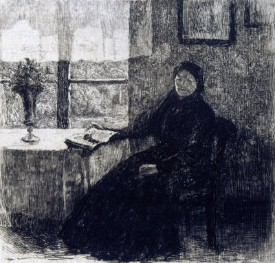 祖母、1909 作： Alexandre Lunois