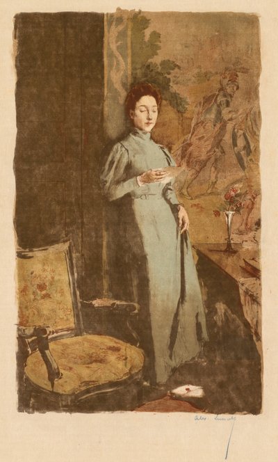 レターラレトレ、1894年。 作： Alexandre Lunois