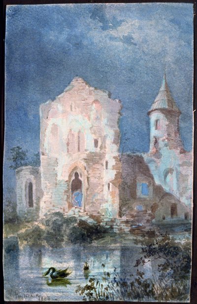 「エイグの風景」、1833 作： Alexandre Pouchkine