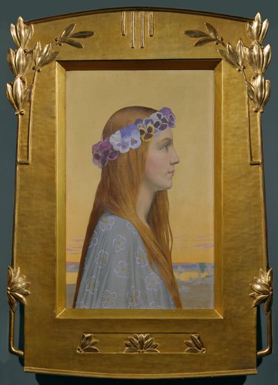 ラ・パンセー - 思想（キャンバスに描かれた絵画） 作： Alexandre Seon