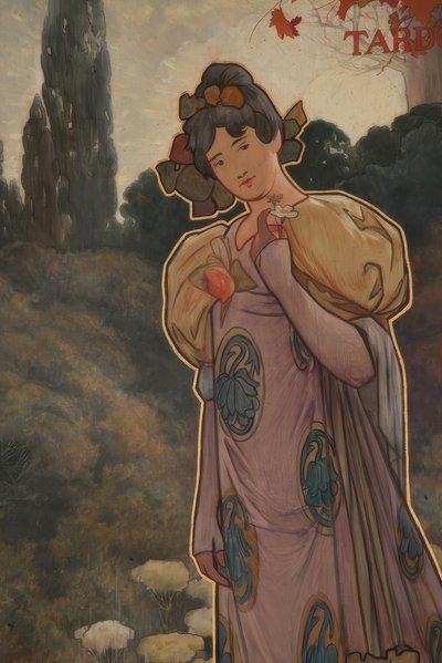 秋のアレゴリー 作： Alexandre de Riquer