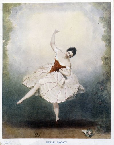 古典舞踊: 1848 年のミス ロサティ 作： Alexandre de Valentini
