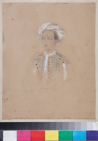 ロシアの大公ニコラス・ニコラエヴィッチ - ロシアの大公ミカエル・ニコラエヴィッチの肖像 (1832-1909) 作: ヴァレンティーニ、アレクサンドル・デ (1787-1887) 作： Alexandre de Valentini