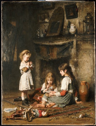 泡を吹く 作： Alexei Alexevich Harlamoff