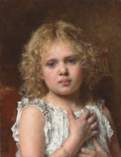 白日夢、c。 1890 作： Alexei Alexevich Harlamoff