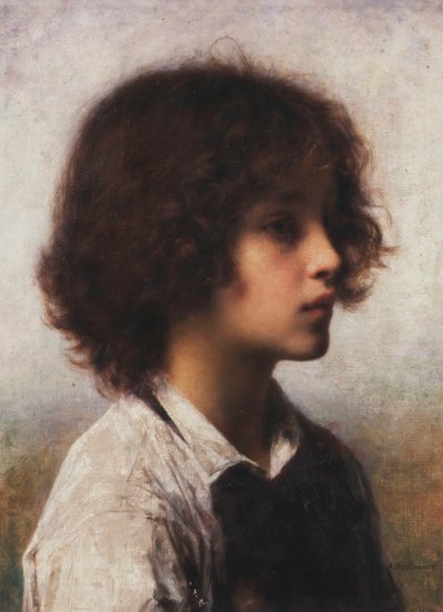 遠い考え、 作： Alexei Alexevich Harlamoff