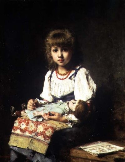 母親役 作： Alexei Alexevich Harlamoff