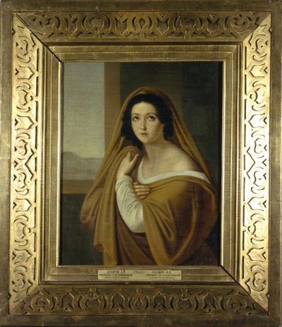 イエドキア王女の肖像アヴドチャイヴァノフナゴリツィナ、イズマイロヴァ1794-1890、1810年代 作： Alexei Yegorovich Yegorov