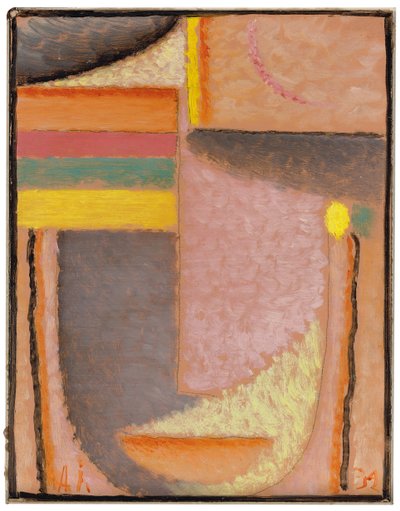 アブストラクトヘッド：1932年パルテノン 作： Alexej von Jawlensky