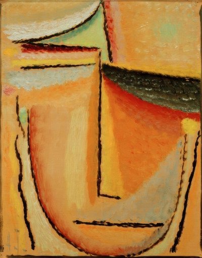 抽象的な頭 作： Alexej von Jawlensky