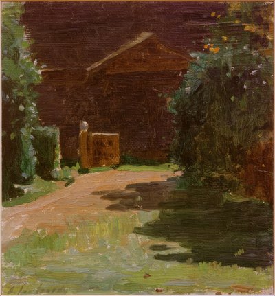 エントランス アンスバキ城 作： Alexej von Jawlensky