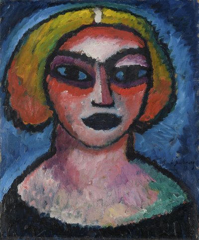  作： Alexej von Jawlensky