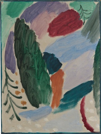 冷ややかな日 作： Alexej von Jawlensky