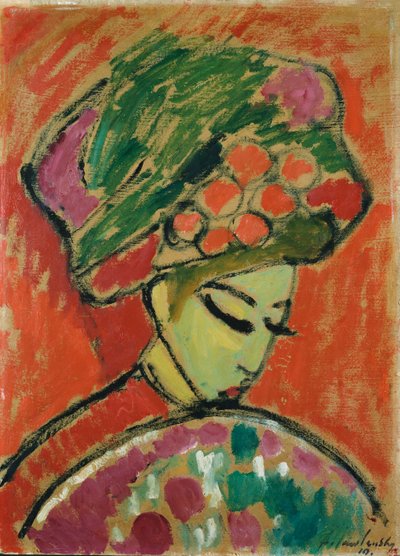 ターバンの女の子 作： Alexej von Jawlensky