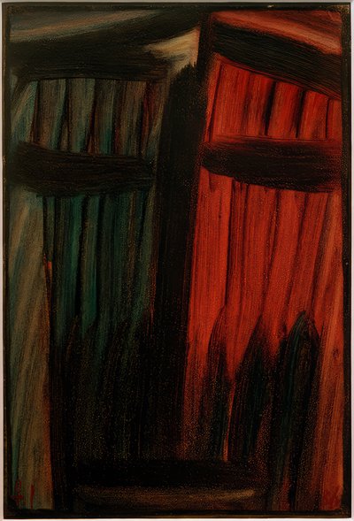素晴らしい瞑想：振る舞いの残り火 作： Alexej von Jawlensky