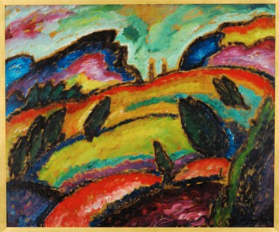  作： Alexej von Jawlensky