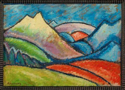  作： Alexej von Jawlensky