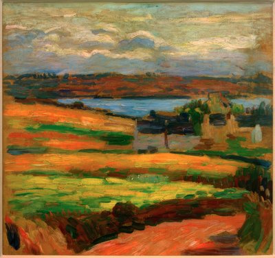 風景 作： Alexej von Jawlensky