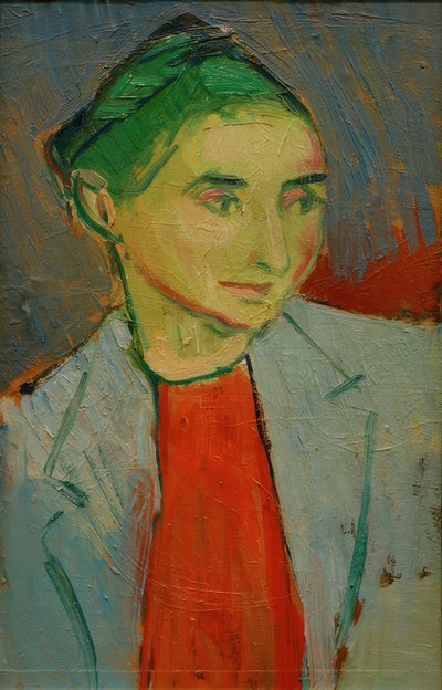 ラトビア人女性 作： Alexej von Jawlensky