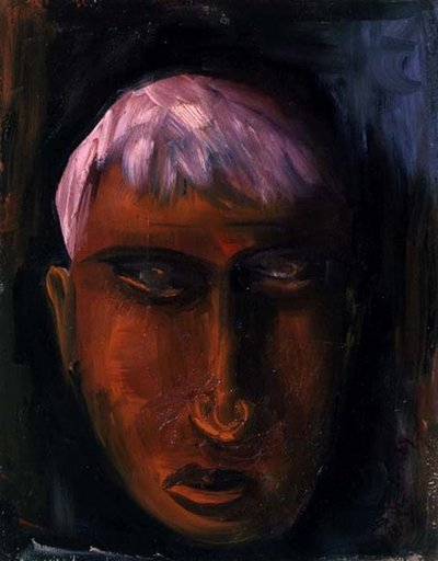 マンのポートレート 作： Alexej von Jawlensky