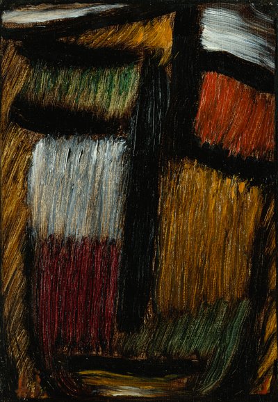 瞑想、1934 作： Alexej von Jawlensky