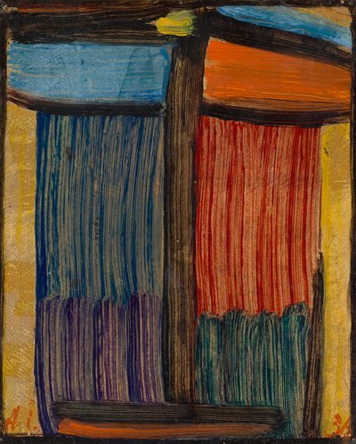 金地の瞑想 作： Alexej von Jawlensky