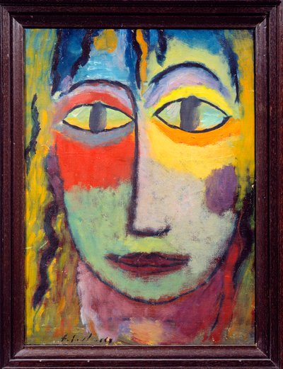 メドゥーゼロシアのアレクセイ・フォン・ジャヴレンスキー（Alexi von Jawlensky, Alexej von Javlenski）（1864-1941）の絵画、20世紀。リヨン、Musee des Beaux Arts。 作： Alexej von Jawlensky
