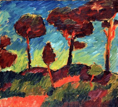プレロウの松 作： Alexej von Jawlensky