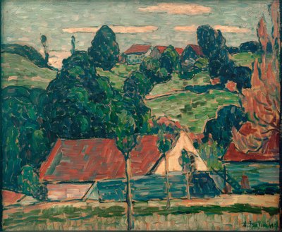 夏の日 作： Alexej von Jawlensky