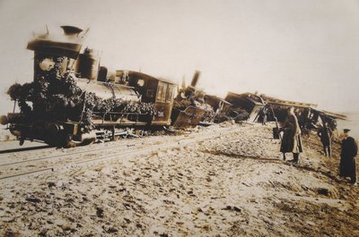 10 月 29 日の Borki 列車事故 作： Alexey Mikhaylovich Ivanitsky