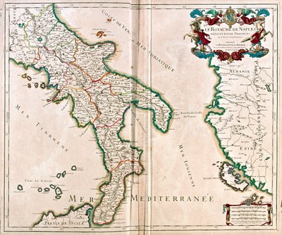イタリア、ナポリ 作： Alexis Hubert Jaillot