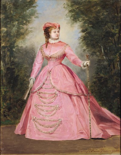 ホルテンス・シュナイダー（1838-1920）1868 作： Alexis Joseph Perignon