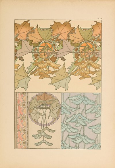 装飾文書、1902年。 作： Alfons Marie Mucha